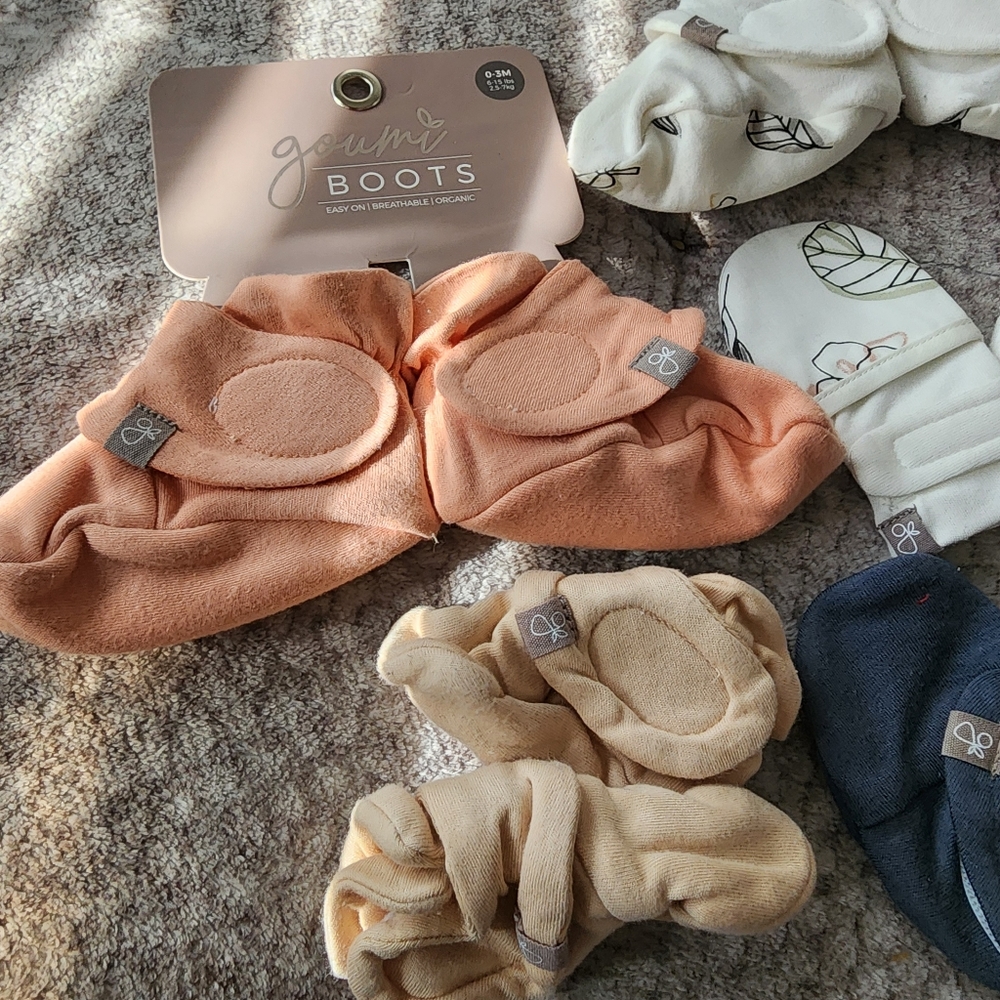 Goumi Baby Booties Bundle 0-3 months